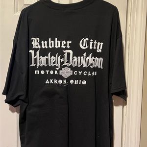 Harley Davidson size 2X men’s T-shirt new with tags Rubber City